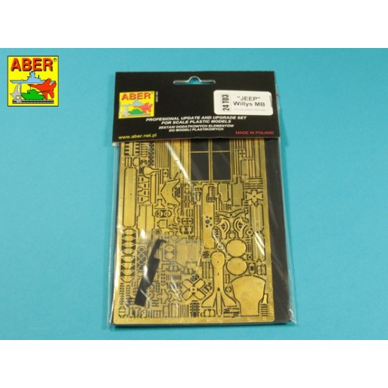 1/24 Jeep Willys MB Detail Set for Italeri kits 1/24 Jeep Willys MB Detail Set for Italeri kits