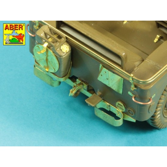 1/24 Jeep Willys MB Detail Set for Italeri kits 1/24 Jeep Willys MB Detail Set for Italeri kits