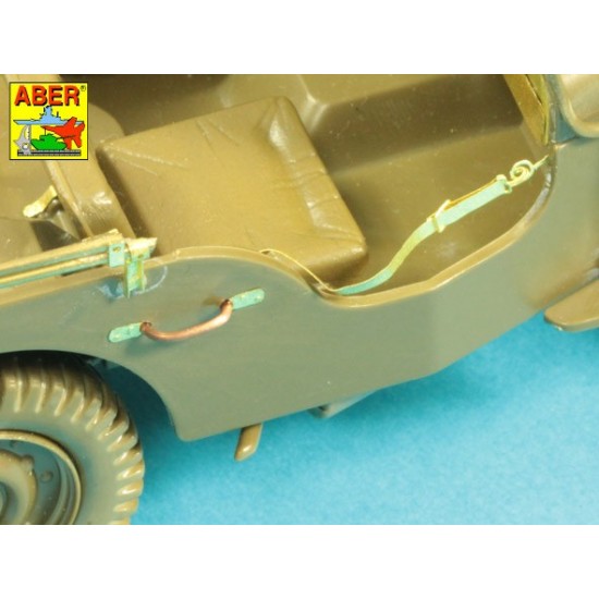 1/24 Jeep Willys MB Detail Set for Italeri kits 1/24 Jeep Willys MB Detail Set for Italeri kits
