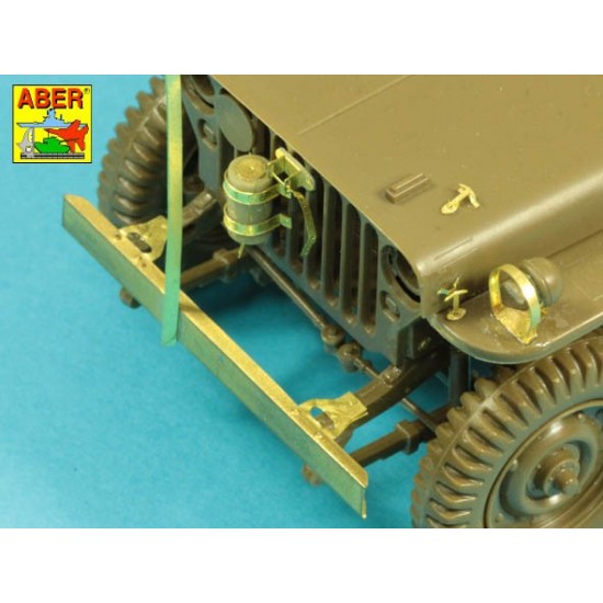 1/24 Jeep Willys MB Detail Set for Italeri kits 1/24 Jeep Willys MB Detail Set for Italeri kits