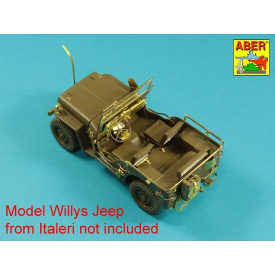 1/24 Jeep Willys MB Detail Set for Italeri kits 1/24 Jeep Willys MB Detail Set for Italeri kits