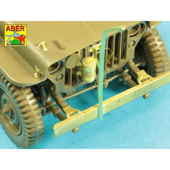 1/24 Jeep Willys MB Detail Set for Italeri kits 1/24 Jeep Willys MB Detail Set for Italeri kits