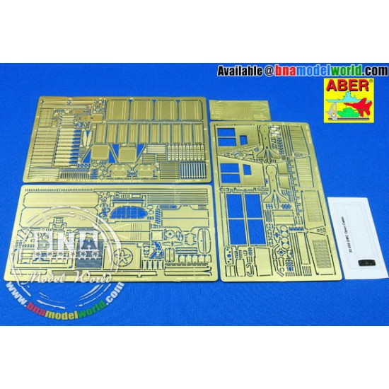 1/35 GMC with Open Cabin US 2.5ton Cargo Truck Detail-up Set for Tamiya kit 1/35 GMC with Open Cabin US 2.5ton Cargo Truck Detail-up Set for Tamiya kit