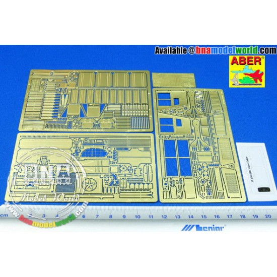 1/35 GMC with Open Cabin US 2.5ton Cargo Truck Detail-up Set for Tamiya kit 1/35 GMC with Open Cabin US 2.5ton Cargo Truck Detail-up Set for Tamiya kit