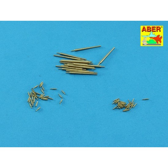 1/350 Royal Navy Aircraft Carrier Barrels Set (QF Mk I+QF 2-pdr Mark VIII+Vickers Mk III) 1/350 Royal Navy Aircraft Carrier Barrels Set (QF Mk I+QF 2-pdr Mark VIII+Vickers Mk III)