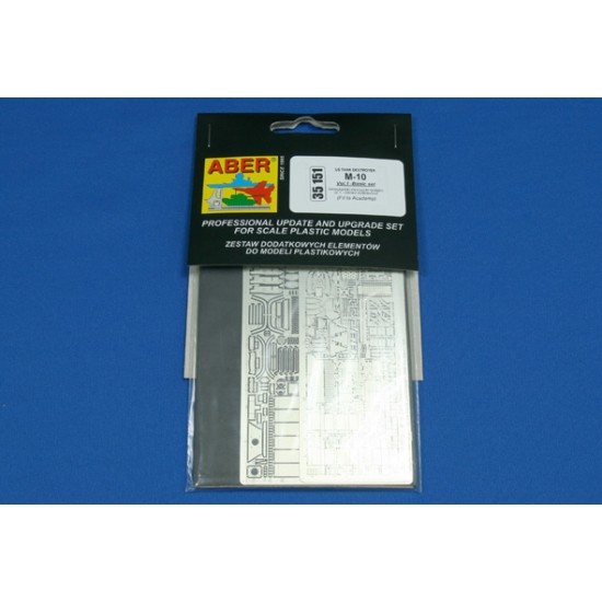 1/35 US Tank Destroyer M-10 Vol.1 Basic set for Academy kit 1/35 US Tank Destroyer M-10 Vol.1 Basic set for Academy kit