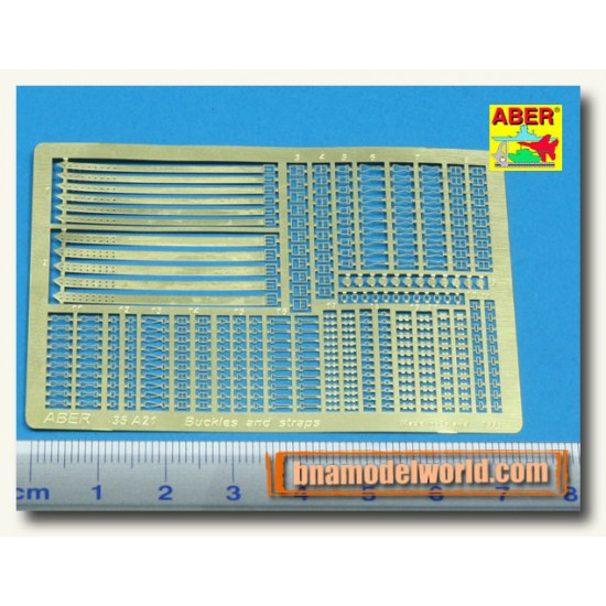 1/35 Photo-etched Buckles and Straps 1/35 Photo-etched Buckles and Straps