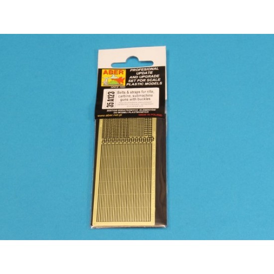 1/35 Belts & Straps for Rifle, Carbine, Submachine Guns w/Buckles 1/35 Belts & Straps for Rifle, Carbine, Submachine Guns w/Buckles