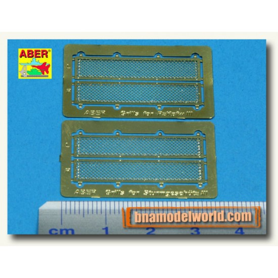 1/35 Grilles for WWII German Panzer III & Stug III for Tamiya/Dragon kits 1/35 Grilles for WWII German Panzer III & Stug III for Tamiya/Dragon kits