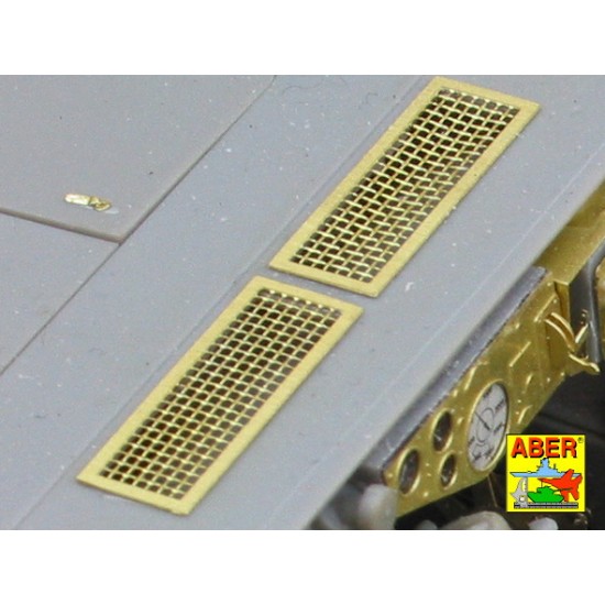 1/35 SdKfz. 250 Alte & Nue Vehicles Grilles for Dragon kits 1/35 SdKfz. 250 Alte & Nue Vehicles Grilles for Dragon kits