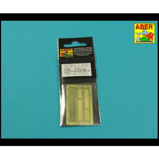 1/35 Cromwell Mk.IV & Centaur C.S. Mk.IV Grilles for Tamiya kits 1/35 Cromwell Mk.IV & Centaur C.S. Mk.IV Grilles for Tamiya kits