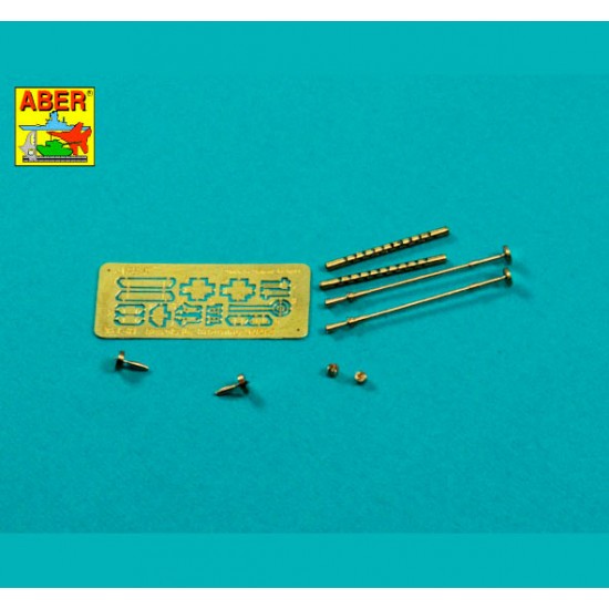 1/35 US .50 cal Aircraft Heavy Machine Gun Browning ANM2 Barrels w/Flash Hiders (2 sets) 1/35 US .50 cal Aircraft Heavy Machine Gun Browning ANM2 Barrels w/Flash Hiders (2 sets)