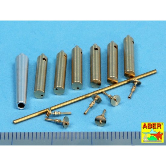 1/35 German WWI A7V Tank (Krupp) Barrels for Meng and other models 1/35 German WWI A7V Tank (Krupp) Barrels for Meng and other models