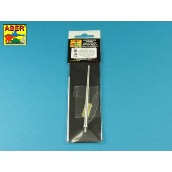 1/35 German 7.5cm KwK42L/70 Gun Barrel for Panther Ausf.A/D/G or Panther II 1/35 German 7.5cm KwK42L/70 Gun Barrel for Panther Ausf.A/D/G or Panther II