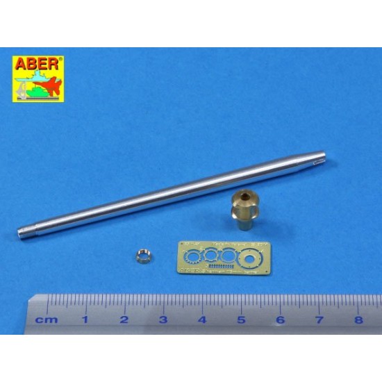 1/35 US 76mm M1A2 Barrel w/Muzzle Brake for Sherman M4A3E8 Tank for Tamiya kit 1/35 US 76mm M1A2 Barrel w/Muzzle Brake for Sherman M4A3E8 Tank for Tamiya kit