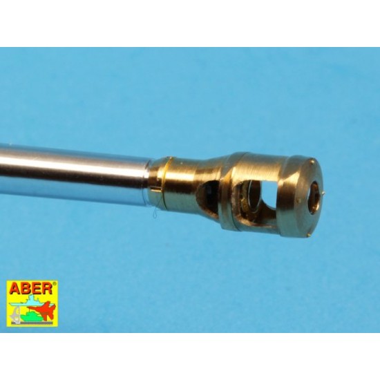 1/35 US 76mm M1A2 Barrel w/Muzzle Brake for Sherman M4A3E8 Tank for Tamiya kit 1/35 US 76mm M1A2 Barrel w/Muzzle Brake for Sherman M4A3E8 Tank for Tamiya kit