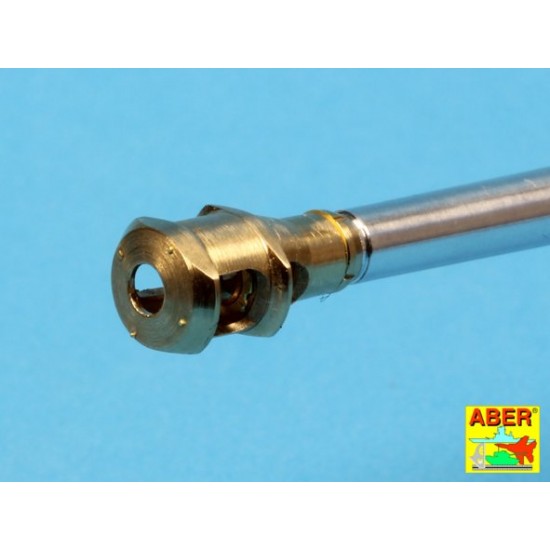 1/35 US 76mm M1A2 Barrel w/Muzzle Brake for Sherman M4A3E8 Tank for Tamiya kit 1/35 US 76mm M1A2 Barrel w/Muzzle Brake for Sherman M4A3E8 Tank for Tamiya kit