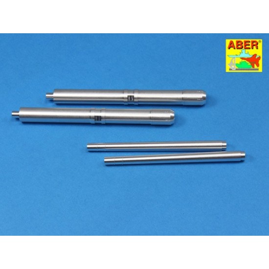 1/35 German 128mm L/61 Barrels for Anti-Aircraft 12.8cm FlaK 40 Zwilling for Takom kit 1/35 German 128mm L/61 Barrels for Anti-Aircraft 12.8cm FlaK 40 Zwilling for Takom kit