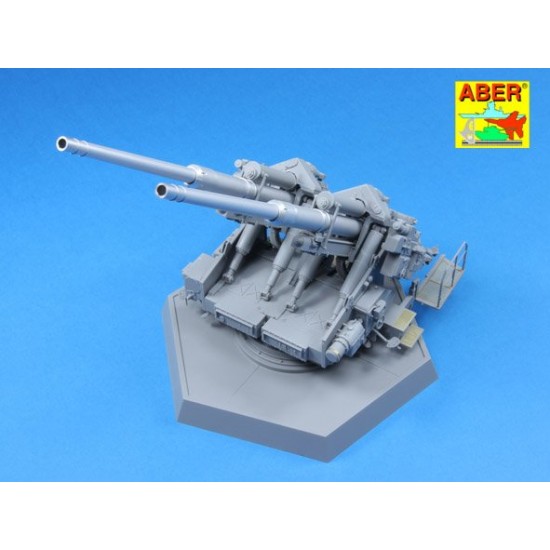 1/35 German 128mm L/61 Barrels for Anti-Aircraft 12.8cm FlaK 40 Zwilling for Takom kit 1/35 German 128mm L/61 Barrels for Anti-Aircraft 12.8cm FlaK 40 Zwilling for Takom kit