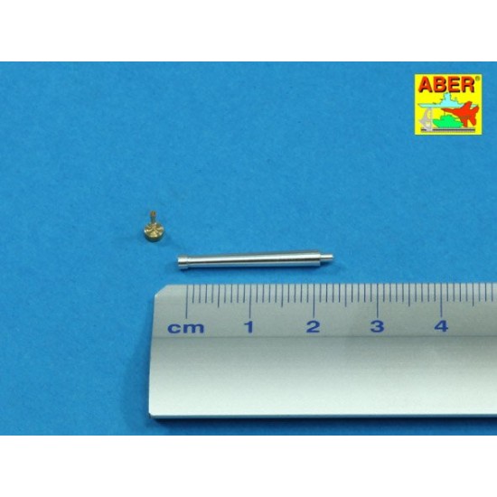 1/35 Armament for Somua S35 for Tamiya (1x SA 34 kal.47mm; 1x 7.5 mm Chatellerault M 1931) 1/35 Armament for Somua S35 for Tamiya (1x SA 34 kal.47mm; 1x 7.5 mm Chatellerault M 1931)