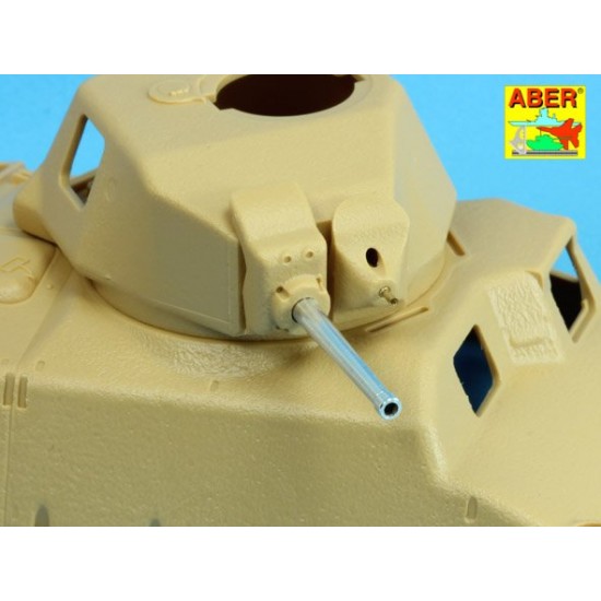 1/35 Armament for Somua S35 for Tamiya (1x SA 34 kal.47mm; 1x 7.5 mm Chatellerault M 1931) 1/35 Armament for Somua S35 for Tamiya (1x SA 34 kal.47mm; 1x 7.5 mm Chatellerault M 1931)