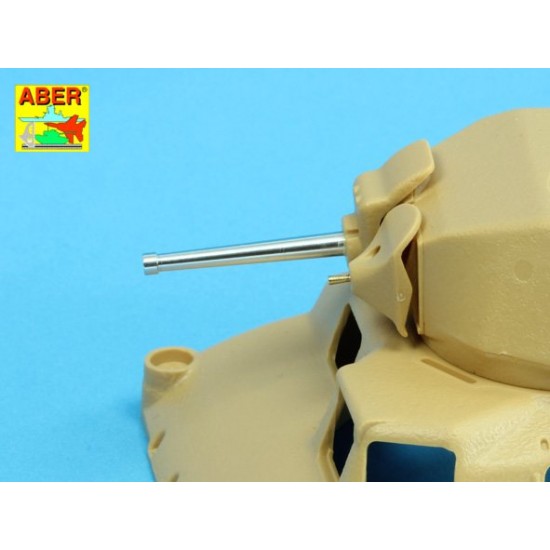 1/35 Armament for Somua S35 for Tamiya (1x SA 34 kal.47mm; 1x 7.5 mm Chatellerault M 1931) 1/35 Armament for Somua S35 for Tamiya (1x SA 34 kal.47mm; 1x 7.5 mm Chatellerault M 1931)