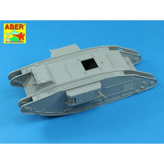 1/35 Barrels for Mk.V (Male/Female/Hermaphrodite)(2x6pdr 57mm Gun,6x 8mm Hotchkiss m.1909) 1/35 Barrels for Mk.V (Male/Female/Hermaphrodite)(2x6pdr 57mm Gun,6x 8mm Hotchkiss m.1909)