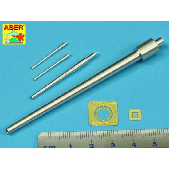 1/35 Armament for US M6 Heavy Tank (1x 76.2mm M7, 1x 37mm M6, 2x 12.7mm Browning M2 HB) 1/35 Armament for US M6 Heavy Tank (1x 76.2mm M7, 1x 37mm M6, 2x 12.7mm Browning M2 HB)