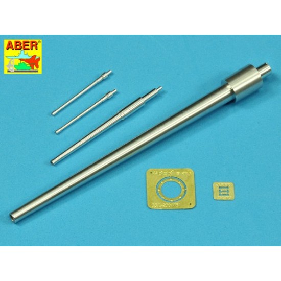 1/35 Armament for US M6 Heavy Tank (1x 76.2mm M7, 1x 37mm M6, 2x 12.7mm Browning M2 HB) 1/35 Armament for US M6 Heavy Tank (1x 76.2mm M7, 1x 37mm M6, 2x 12.7mm Browning M2 HB)