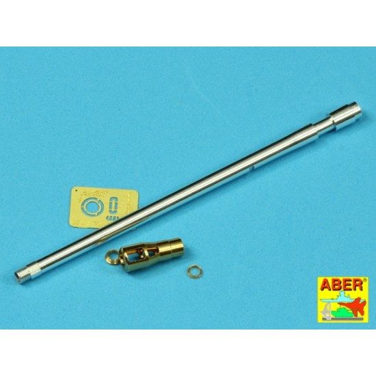 1/35 Soviet 76.2mm ZiS-3 Barrel for Self-Propelled Gun SU-76M for Tamiya kit 1/35 Soviet 76.2mm ZiS-3 Barrel for Self-Propelled Gun SU-76M for Tamiya kit