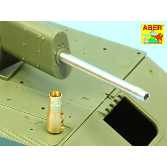 1/35 Soviet 76.2mm ZiS-3 Barrel for Self-Propelled Gun SU-76M for Tamiya kit 1/35 Soviet 76.2mm ZiS-3 Barrel for Self-Propelled Gun SU-76M for Tamiya kit