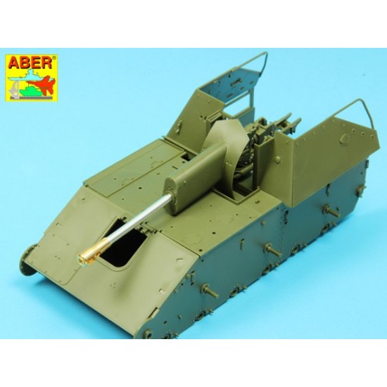 1/35 Soviet 76.2mm ZiS-3 Barrel for Self-Propelled Gun SU-76M for Tamiya kit 1/35 Soviet 76.2mm ZiS-3 Barrel for Self-Propelled Gun SU-76M for Tamiya kit