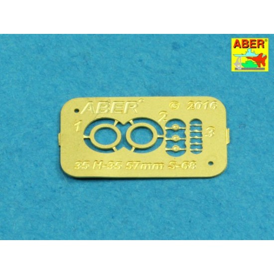 1/35 Armament for Soviet SPAAG ZSU-57-2 for Takom kit TAK2058 (2x 57mm S-68) 1/35 Armament for Soviet SPAAG ZSU-57-2 for Takom kit TAK2058 (2x 57mm S-68)