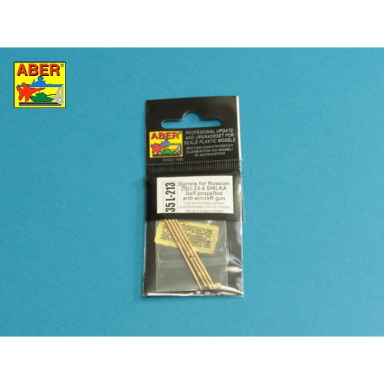 1/35 Russian ZSU-23-4 Shilka Self-propelled AA Gun Barrels for Dragon/Meng Models