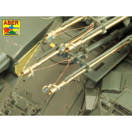 1/35 Russian ZSU-23-4 Shilka Self-propelled AA Gun Barrels for Dragon/Meng Models
