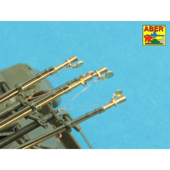 1/35 Russian ZSU-23-4 Shilka Self-propelled AA Gun Barrels for Dragon/Meng Models