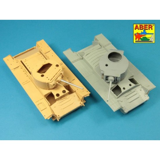 1/35 Valentine Mk.II-VII or Matilda Mk.III/IV Barrel w/Besa Gun for Tamiya/MiniArt kits 1/35 Valentine Mk.II-VII or Matilda Mk.III/IV Barrel w/Besa Gun for Tamiya/MiniArt kits