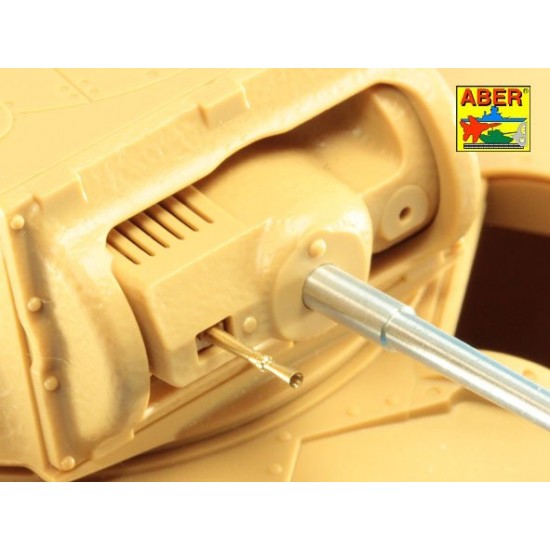1/35 Valentine Mk.II-VII or Matilda Mk.III/IV Barrel w/Besa Gun for Tamiya/MiniArt kits 1/35 Valentine Mk.II-VII or Matilda Mk.III/IV Barrel w/Besa Gun for Tamiya/MiniArt kits