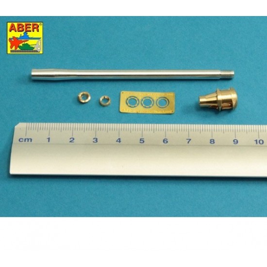 1/35 US T26E3 M26 Pershing 90mm M3 Barrel w/Muzzle Brake for Tamiya kits 1/35 US T26E3 M26 Pershing 90mm M3 Barrel w/Muzzle Brake for Tamiya kits