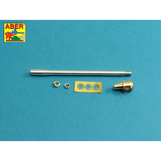 1/35 US T26E3 M26 Pershing 90mm M3 Barrel w/Muzzle Brake for Tamiya kits 1/35 US T26E3 M26 Pershing 90mm M3 Barrel w/Muzzle Brake for Tamiya kits