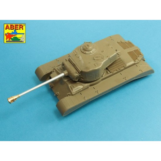 1/35 US T26E3 M26 Pershing 90mm M3 Barrel w/Muzzle Brake for Tamiya kits 1/35 US T26E3 M26 Pershing 90mm M3 Barrel w/Muzzle Brake for Tamiya kits