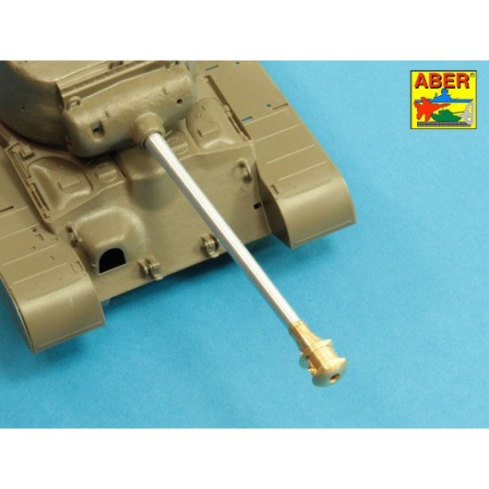 1/35 US T26E3 M26 Pershing 90mm M3 Barrel w/Muzzle Brake for Tamiya kits 1/35 US T26E3 M26 Pershing 90mm M3 Barrel w/Muzzle Brake for Tamiya kits