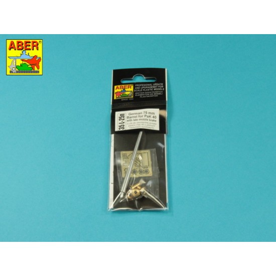 1/35 German PaK 40 Late 75mm Gun Barrels 1/35 German PaK 40 Late 75mm Gun Barrels