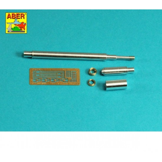 1/35 M48A5 Tank 105mm M-68 Gun Barrel with Thermal Shroud 1/35 M48A5 Tank 105mm M-68 Gun Barrel with Thermal Shroud