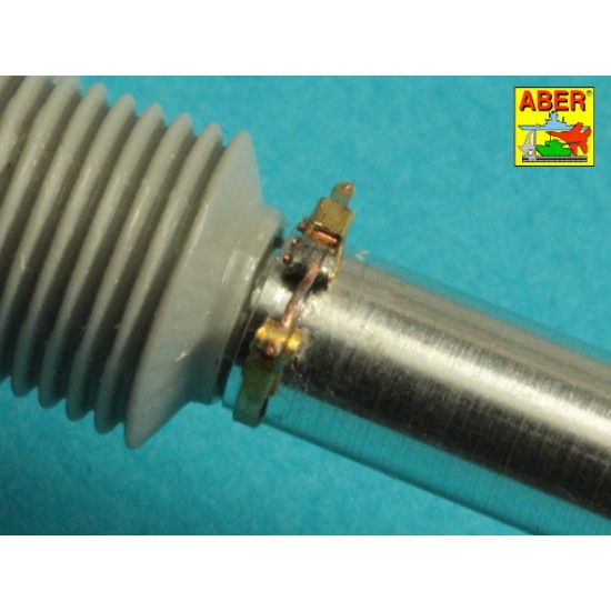 1/35 M48A5 Tank 105mm M-68 Gun Barrel with Thermal Shroud 1/35 M48A5 Tank 105mm M-68 Gun Barrel with Thermal Shroud