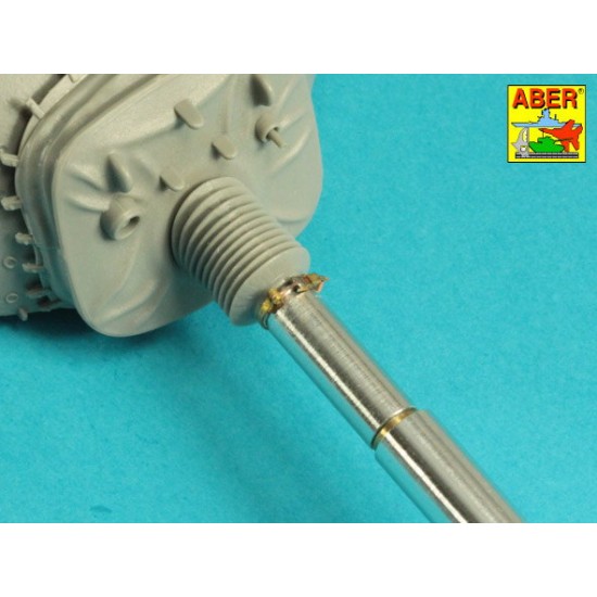 1/35 M48A5 Tank 105mm M-68 Gun Barrel with Thermal Shroud 1/35 M48A5 Tank 105mm M-68 Gun Barrel with Thermal Shroud