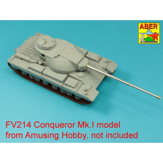 1/35 FV214 Super Conqueror Mark I 120mm L1A1 Gun Barrel for Dragon Black Label kits 1/35 FV214 Super Conqueror Mark I 120mm L1A1 Gun Barrel for Dragon Black Label kits