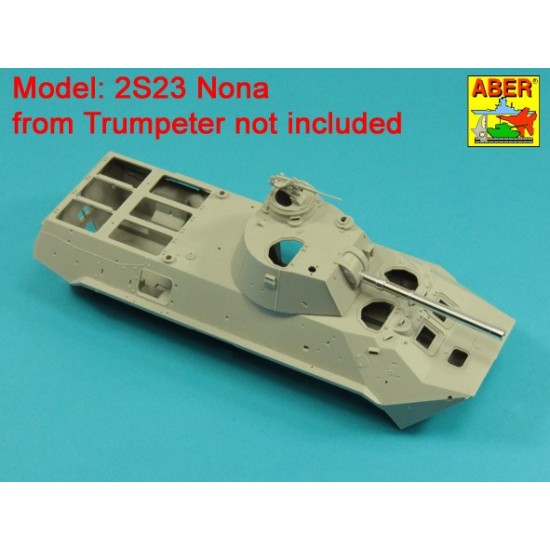 1/35 Russian 2S23 Nona 120mm 2A60 Gun Barrel 1/35 Russian 2S23 Nona 120mm 2A60 Gun Barrel