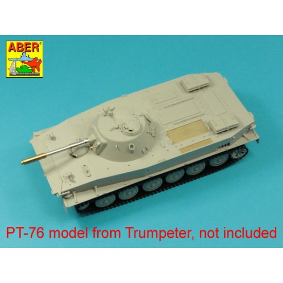 1/35 Russian PT-76 mod.1951 76.2mm D-56T Gun Barrel for Trumpeter kits 1/35 Russian PT-76 mod.1951 76.2mm D-56T Gun Barrel for Trumpeter kits