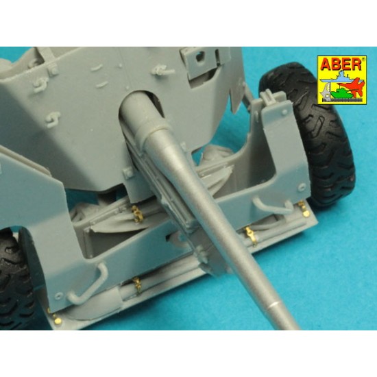 1/35 6 pdr Mk.IV (57mm) A/T Gun Barrel for w/Ball Muzzle Brake 1/35 6 pdr Mk.IV (57mm) A/T Gun Barrel for w/Ball Muzzle Brake